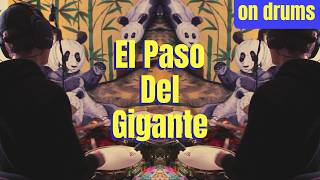 LA LOM  El Paso Del Gigante ON DRUMS  Dr Sweatpants Drum Remix [upl. by Aicrop522]