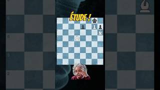 VICTOIRE IMPOSSIBLE   Etude chess echecs [upl. by Dewar]