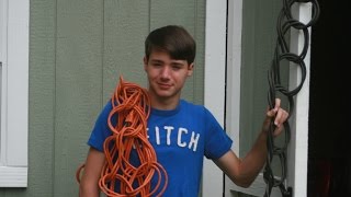 How to wrap your extension cord No tangle [upl. by Lleznov867]