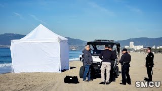 Tragic Unveiling Investigation Initiated as Body Found on Venice Beach Shores [upl. by Honey]