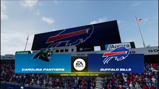 Madden NFL 24  Carolina Panthers Vs Buffalo Bills Preseason Week 3 PS5 Madden 25 Rosters [upl. by Ybrad]