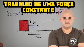 Trabalho de uma força constante [upl. by Ailahk]