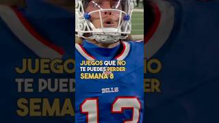 Los Mejores Partidos NFL Semana 8 🔥 nfl shorts [upl. by Aradnahc379]