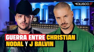 J Balvin y Christian Nodal en tiraera Mira la historia completa [upl. by Naenej]