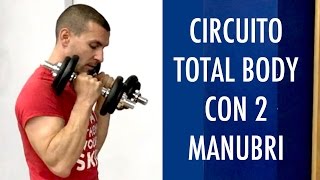 CIRCUITO TOTAL BODY CON 2MANUBRI DA PROVARE [upl. by Eki]