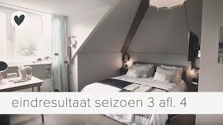 eindresultaat afl 4  vtwonen  weer verliefd op je huis S03 [upl. by Atekihc]