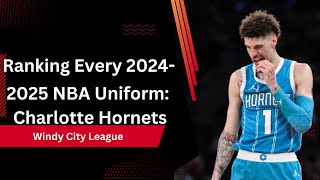 Ranking Every 20242025 NBA Uniform Charlotte Hornets [upl. by Pegg]