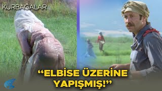 Kurbağalar Türk Filmi  quotElbise Üzerine Yapışmışquot [upl. by Asirem757]