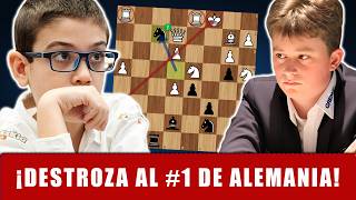 ¡¡BRUTAL EL PRODIGIO de ORO DESTROZA al PRODIGIO ALEMAN VICENT KEYMER  Keymer vs Oro [upl. by Conti36]