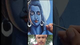 kya painting banai hai mahadev shorts [upl. by Bornstein821]