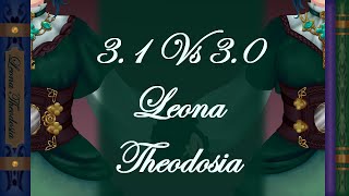 3 1 VS 3 0 New VS Old  Live2D  Leona Theodosia [upl. by Fisher49]