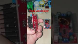 VOLTAJ YÜKSELTİCİ  VOLTAGE BOOSTER elektrik elektronik [upl. by Gloriane799]