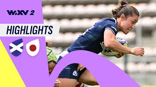 Scotland fight back to go top  Scotland v Japan  WXV2 Highlights [upl. by Evelina]