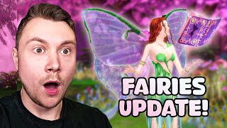 Sims 4 fairies got a HUGE update literally huge [upl. by Oijile]