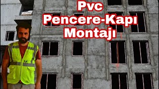 PVC PencereKapı Montajı Nasıl Yapılır [upl. by Granlund]