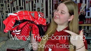 TrikotSammlung FC Bayern Edition❤️🤍fcbayern miasanmia [upl. by Cutlerr]