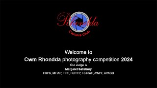 Welcome to Cwm Rhondda 2024 photography competition Saturday 23rd November 200pm GMT [upl. by Llyrpa]