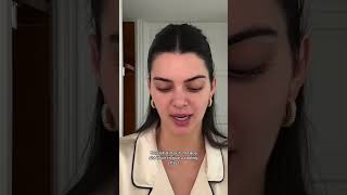 Steel Gua Sha Face Massage Routine  Kendall Jenner’s Beauty Tips shorts [upl. by Esinahs44]