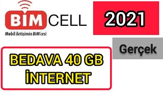 Bimcell Bedava 40 GB İnternet Nasıl Yapılır Bimcellden Yeni Kampanya Bimcell Bedava İnternet [upl. by Washko]