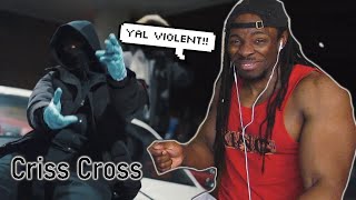 AMERICAN REACTS TO BABY MANE x 2SMOKEYY  CRISS CROSS MUSIC VIDEO UK RAP REACTION CRAZY [upl. by Osswald]