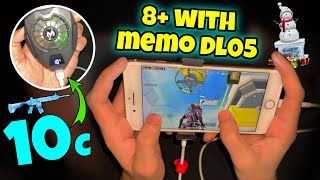 iPhone 8 Plus FULL HANDCAM with Memo Dl05 Cooling Fan 🔥 Unbelievable Performance 😎 [upl. by Fihsak506]