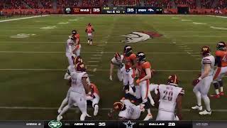 Madden NFL 24 Franchise Washington Commanders GamePlay Part 4 [upl. by Romelda]