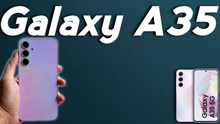 Samsung Galaxy A35 Review spesifikasi samsung a35 samsung trending [upl. by Nimsaj]