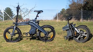 DYU T1 faltbares eBike  Aufbau und mein erster Eindruck [upl. by Asile]