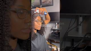 I Tried Installing a Kinky Curly Lace Frontal Wig how’d i do [upl. by Esenej]