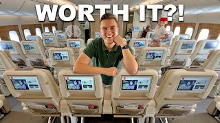 Emirates NEW A380 Premium Economy  Overpriced or Worth It [upl. by Darlleen]