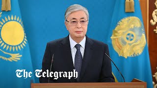 Kazakhstans President orders troops to shoottokill without warning [upl. by Barnes]