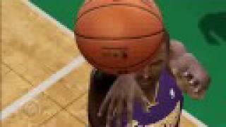 NBA LIVE 09 TRAILER First look at gameplay [upl. by Mallen]