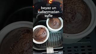 AÄ°RFRYERDE YULAF Ä°LE SUFLE TARÄ°FÄ° beyaz un kullanmadan sufle tarifi [upl. by Narcho451]