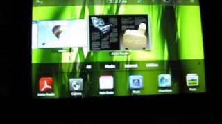 Hands On with BlackBerry PlayBook [upl. by Ikuy]