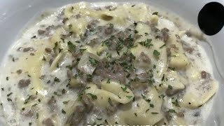 Hamburger Stroganoff in my Instant Pot Ultra [upl. by Levitt]