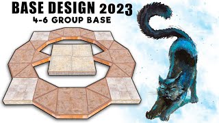 RUST  BEST BASE 2x2 FOR 46 GROUP  Rust Base Design 2023 [upl. by Proulx780]