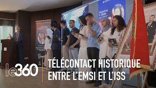 L’EMSI a organisé un télécontact historique avec la Station Spatiale Internationale [upl. by Hermosa944]