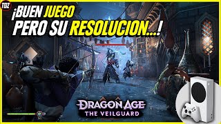 ¿FROSTBITE se ve tan BORROSO Dragon Age The Veilguard en Xbox Series S [upl. by Staffard]