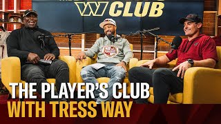 Tress Way joins The Players Club  Washington Commanders [upl. by Kina811]