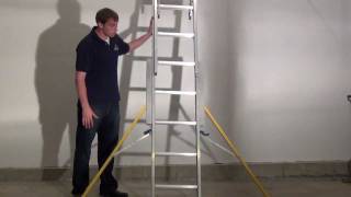 Stablebase Extension Ladder Stabilizer Demo [upl. by Baese]