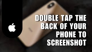 Double Tap The Back Of Your Phone To Screenshoot Your Screen By Watching This Video [upl. by Kristofor]