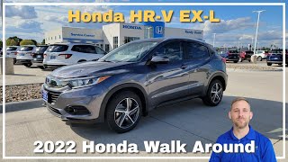 2022 Honda HRV EXL Walk Around Review [upl. by Liemaj]