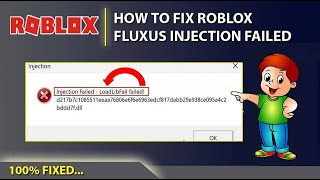 Fix Roblox Fluxus Injection Failed DLL Not Found  Roblox Injection Failed Problem Solved [upl. by Lorine]