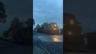 csx I104 Southbound with Locomotives 5478 and 5224 at MP724 308 Axles 8312024 [upl. by Rayle898]