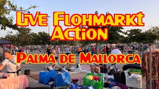 RTT 89 Live Flohmarkt Action Palma de Mallorca [upl. by Hjerpe921]