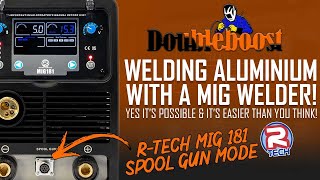 RTech Spool Gun Review  Welding Aluminium With Inverter MIG [upl. by Luzader]