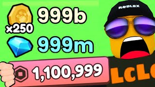 CAN i HiT MAX in 20mins with 1100999 ROBUX Spent in Pets GO [upl. by Davidson36]