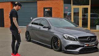 BAGGED A45 SPITS FLAMES WITH STAGE 1  REMAP [upl. by Kall]