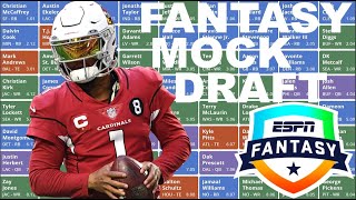 2024 Fantasy Football Mock Draft  10Team PPR  5th Pick [upl. by Karney]