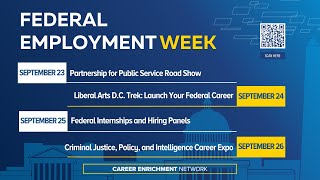 Federal Employment Week Internships in the Federal Government [upl. by Aineg328]